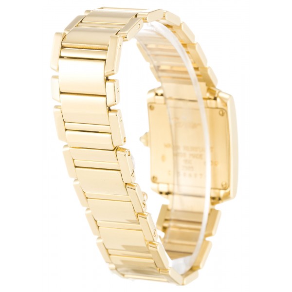 UK Yellow Gold Cartier Tank Francaise W50002N2-19 MM