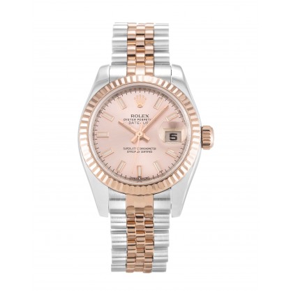 UK Steel & Rose Gold Rolex Datejust Lady 179171-26 MM