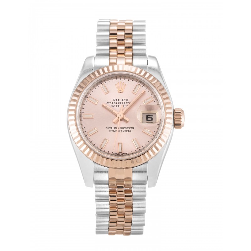 UK Steel & Rose Gold Rolex Datejust Lady 179171-26 MM