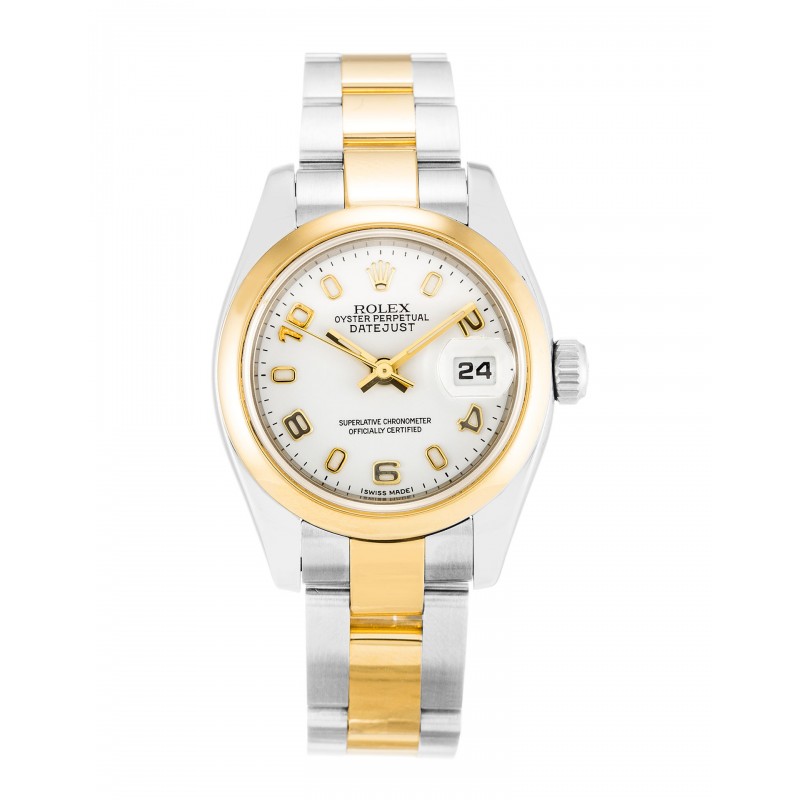 UK Steel & Yellow Gold Rolex Datejust Lady 179163-26 MM