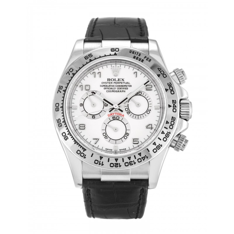 UK White Gold Rolex Daytona 116519-40 MM