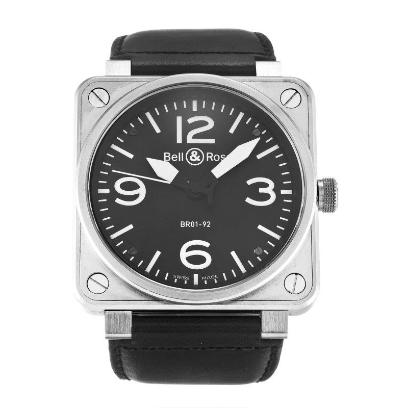 UK Steel Bell and Ross Replica BR01-92 Steel-46 MM