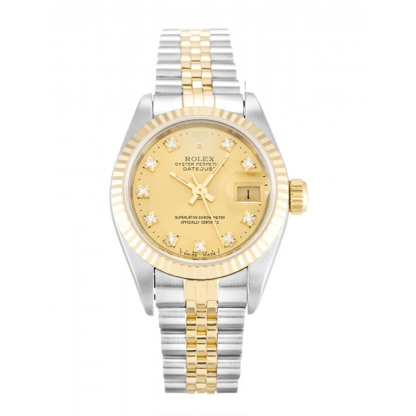 UK Steel & Yellow Gold Rolex Datejust Lady 69173-26 MM