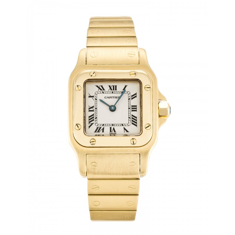 UK Yellow Gold Cartier Santos W20010C5-23 MM