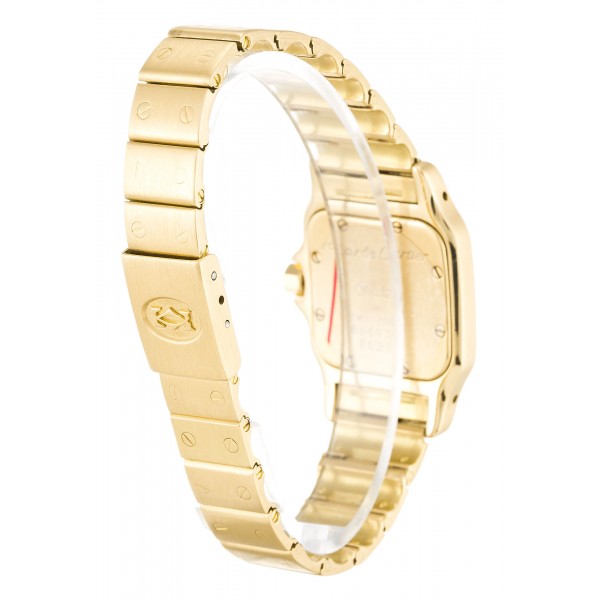 UK Yellow Gold Cartier Santos W20010C5-23 MM