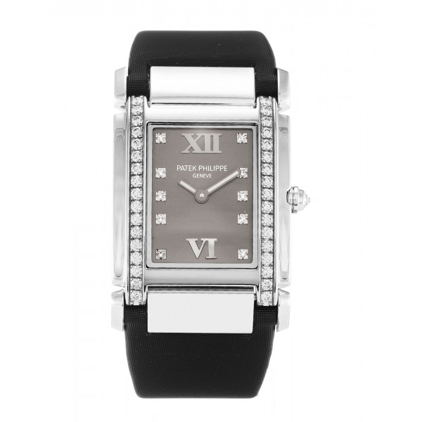 UK White Gold set with Diamonds Patek Philippe Twenty-4 4920G-25 MM