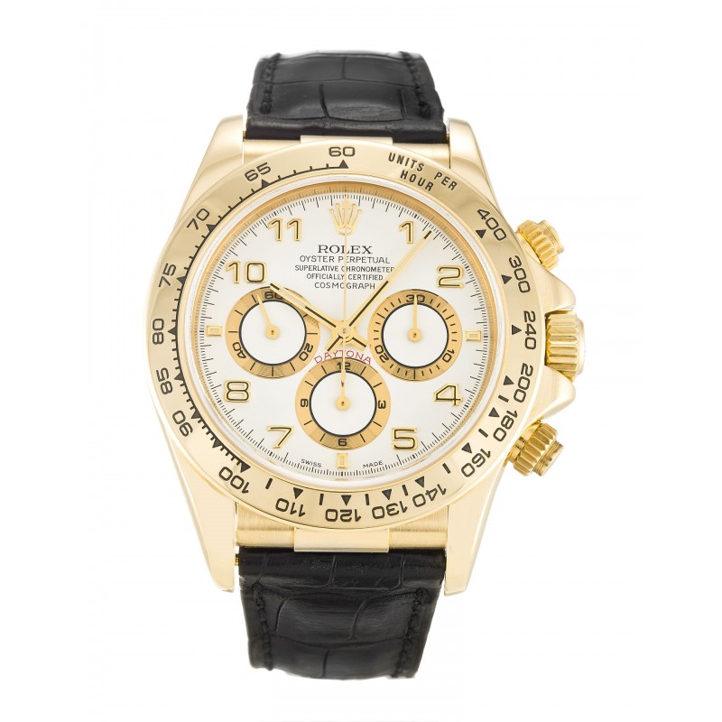 UK Yellow Gold Rolex Daytona 16518-40 MM