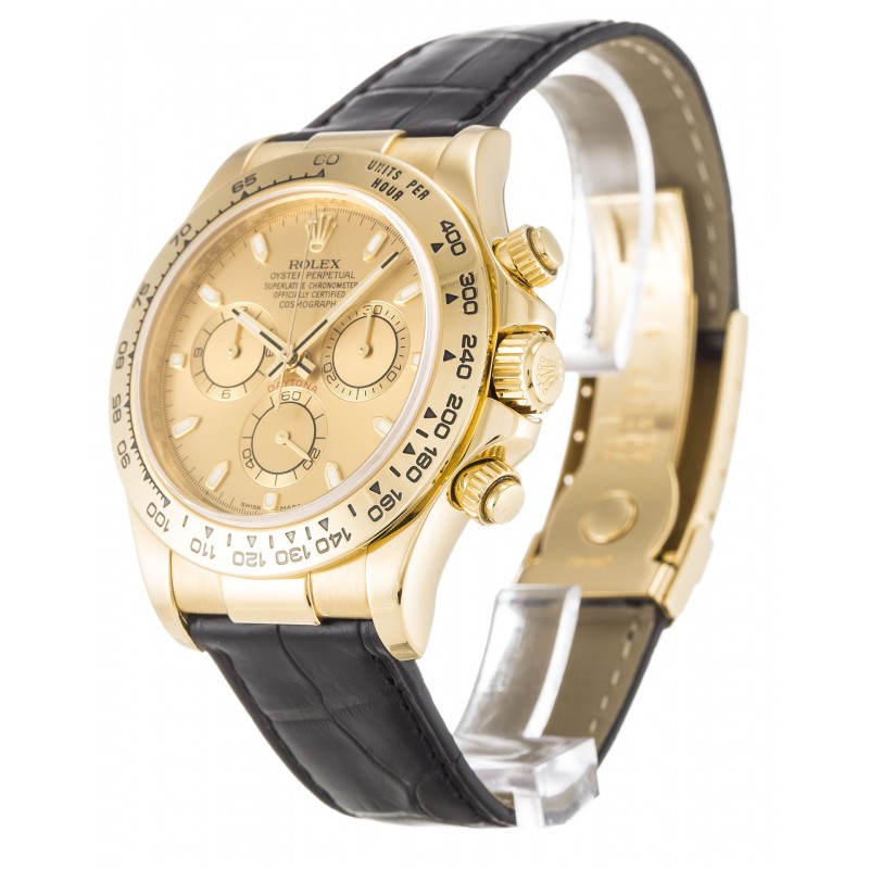 UK Yellow Gold Rolex Daytona 116518-40 MM