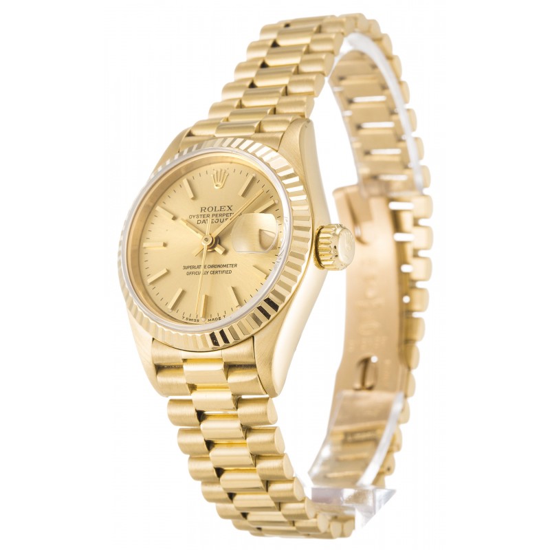 UK Yellow Gold Rolex Datejust Lady 69178-26 MM