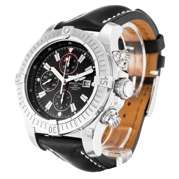 UK Steel Breitling Super Avenger A13370-48.4 MM