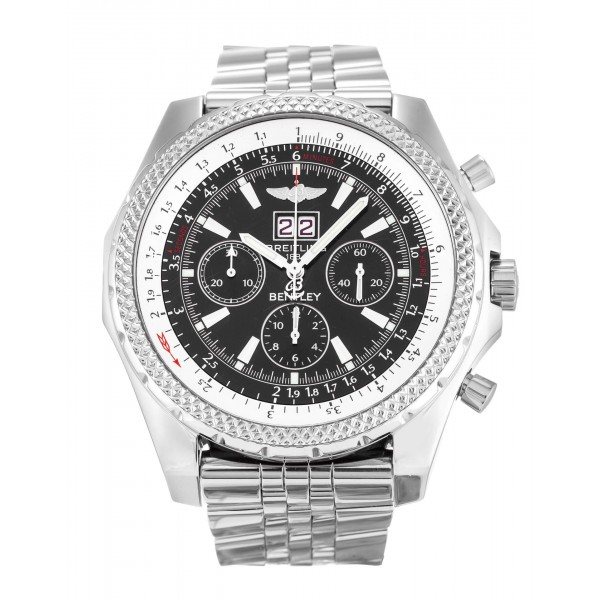 UK Steel Breitling Bentley 6.75 A44362-48.8 MM