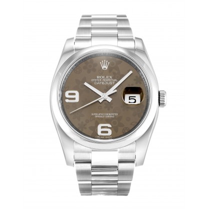 UK Steel Rolex Datejust 116200-36 MM