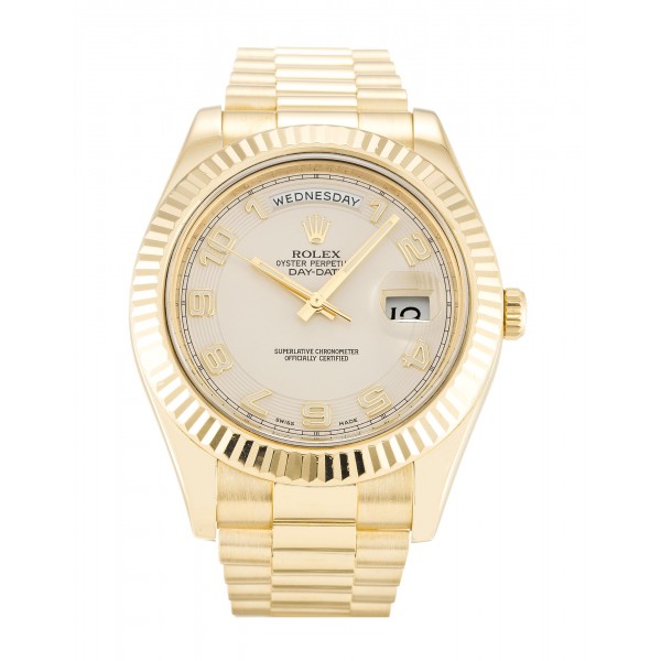 UK Yellow Gold Rolex Day-Date II 218238-41 MM