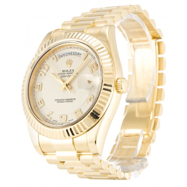 UK Yellow Gold Rolex Day-Date II 218238-41 MM