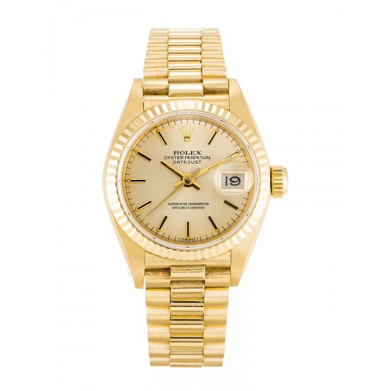 UK Yellow Gold Rolex Datejust Lady 69178-26 MM