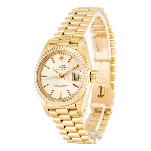 UK Yellow Gold Rolex Datejust Lady 69178-26 MM