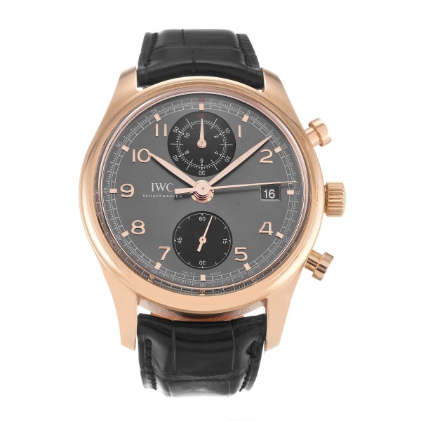 UK Rose Gold IWC Portuguese Chrono IW390405-42 MM