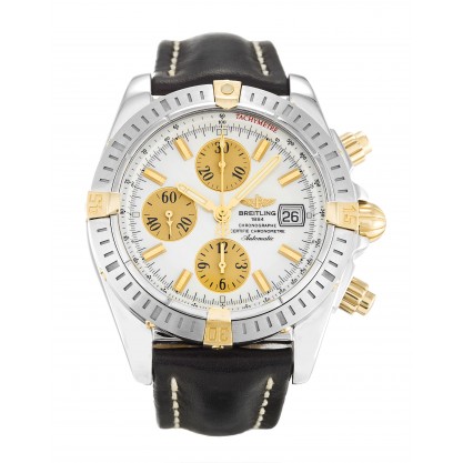 UK Steel & Yellow Gold Breitling Chronomat Evolution B13356-43.7 MM