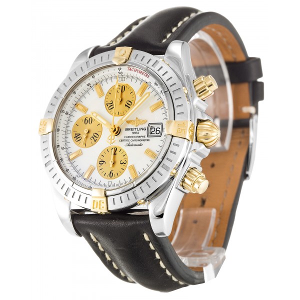 UK Steel & Yellow Gold Breitling Chronomat Evolution B13356-43.7 MM