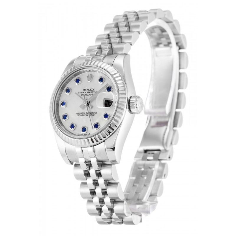 UK White Gold Rolex Datejust Lady 179174-26 MM