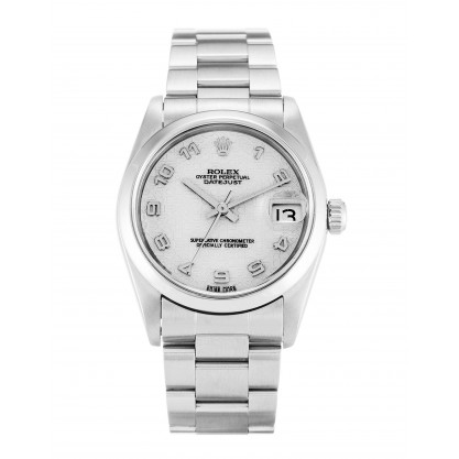 UK Steel Rolex Mid-Size Datejust 68240-30 MM