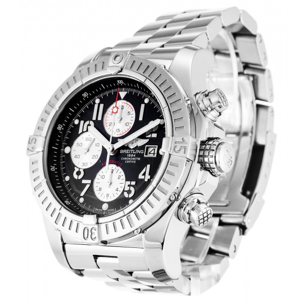 UK Steel Breitling Super Avenger A13370-48.4 MM