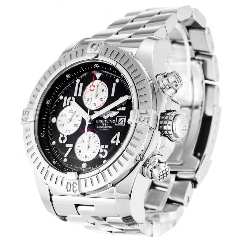 UK Steel Breitling Super Avenger A13370-48.4 MM