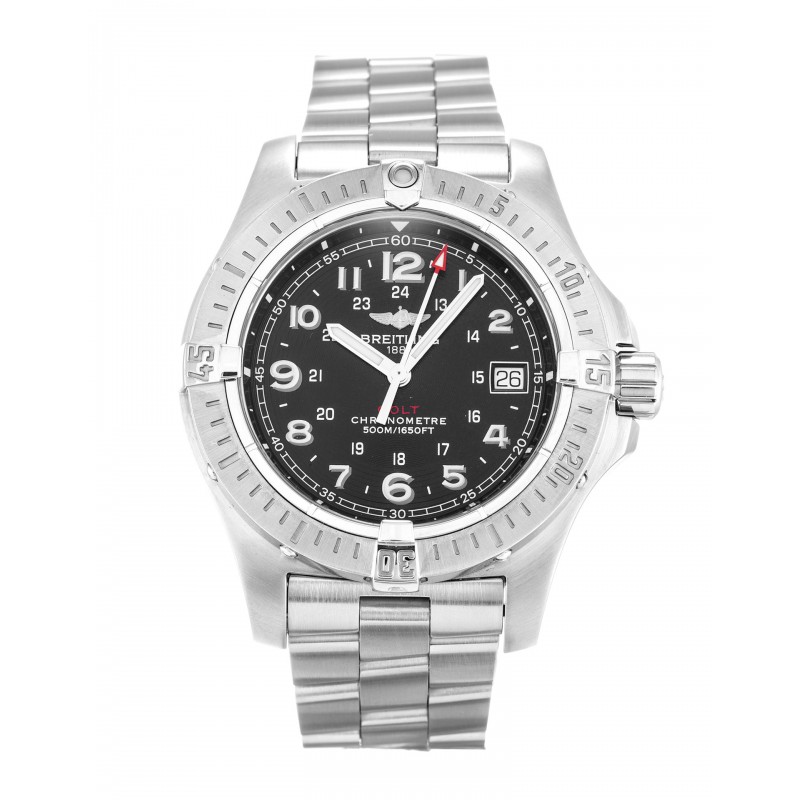 UK Steel Breitling Colt Quartz A74380-41.1 MM