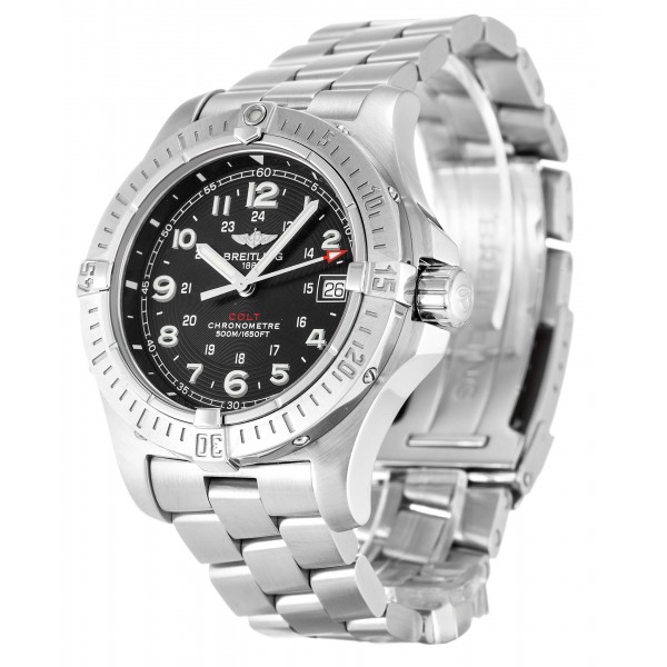 UK Steel Breitling Colt Quartz A74380-41.1 MM