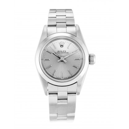 UK Steel Rolex Lady Oyster Perpetual 67180-26 MM