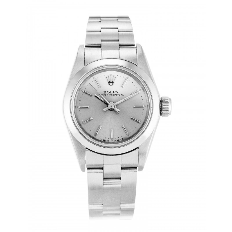 UK Steel Rolex Lady Oyster Perpetual 67180-26 MM