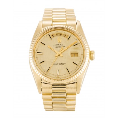 UK Yellow Gold Rolex Day-Date 1803-36 MM