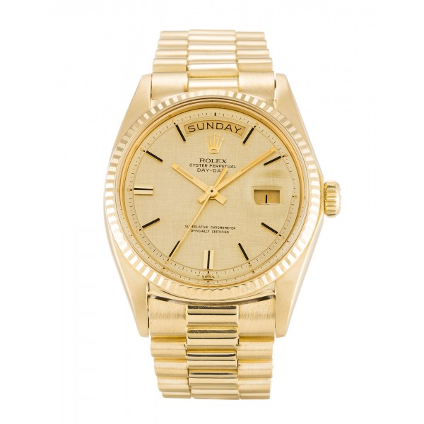 UK Yellow Gold Rolex Day-Date 1803-36 MM