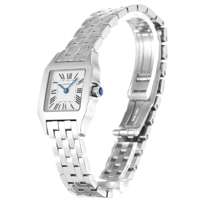 UK Steel Cartier Santos Demoiselle W25064Z5-20 MM