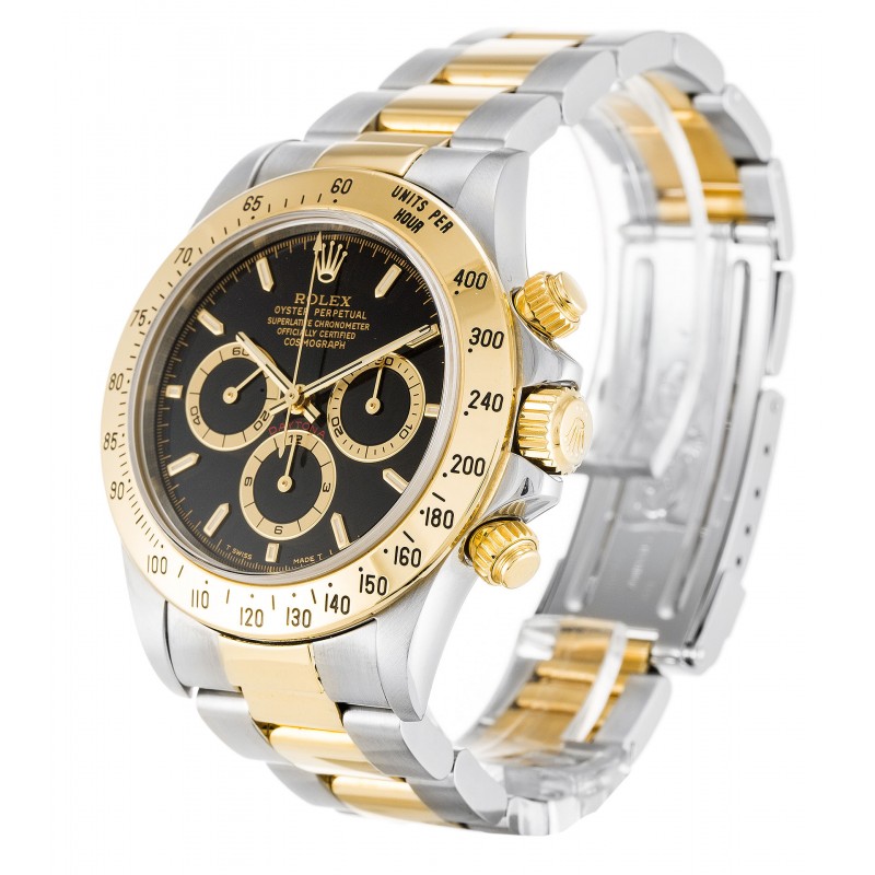 UK Steel & Yellow Gold Rolex Daytona 16523-40 MM