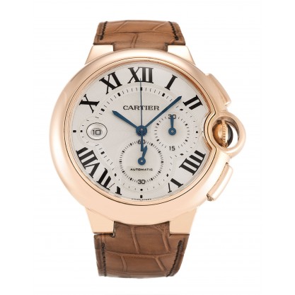 UK Rose Gold Cartier Ballon Bleu W6920009-47 MM