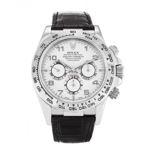 UK White Gold Rolex Daytona 16519-40 MM