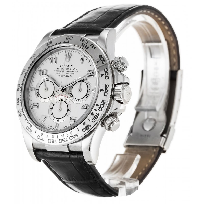 UK White Gold Rolex Daytona 16519-40 MM