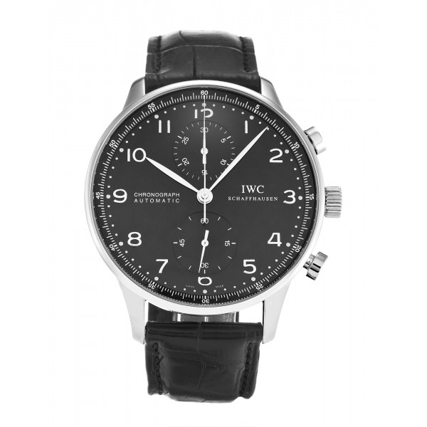 UK Steel IWC Portuguese Chrono IW371438-40.9 MM