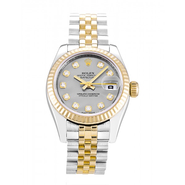 UK Steel & Yellow Gold Rolex Datejust Lady 179173-26 MM