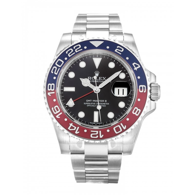 UK White Gold Rolex GMT Master II 116719 BLRO-41 MM