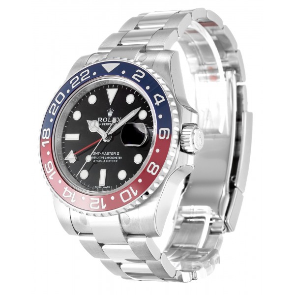 UK White Gold Rolex GMT Master II 116719 BLRO-41 MM