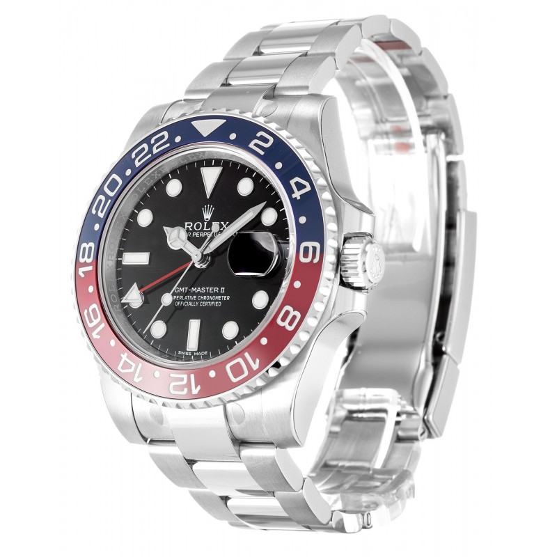 UK White Gold Rolex GMT Master II 116719 BLRO-41 MM