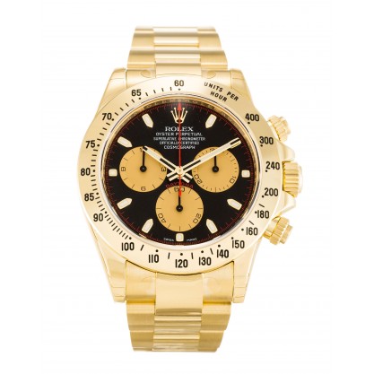 UK Yellow Gold Rolex Daytona 116528-40 MM