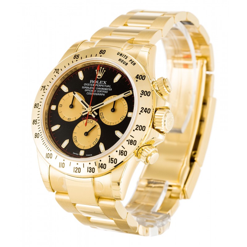 UK Yellow Gold Rolex Daytona 116528-40 MM