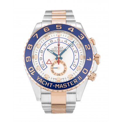 UK Rose Gold Rolex Yacht-Master II 116681-44 MM