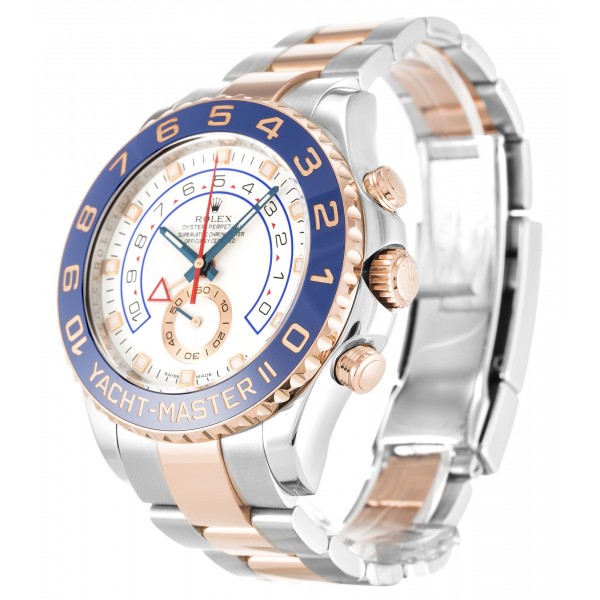 UK Rose Gold Rolex Yacht-Master II 116681-44 MM