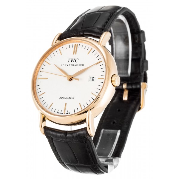 UK Rose Gold IWC Portofino Automatic IW356302-39 MM