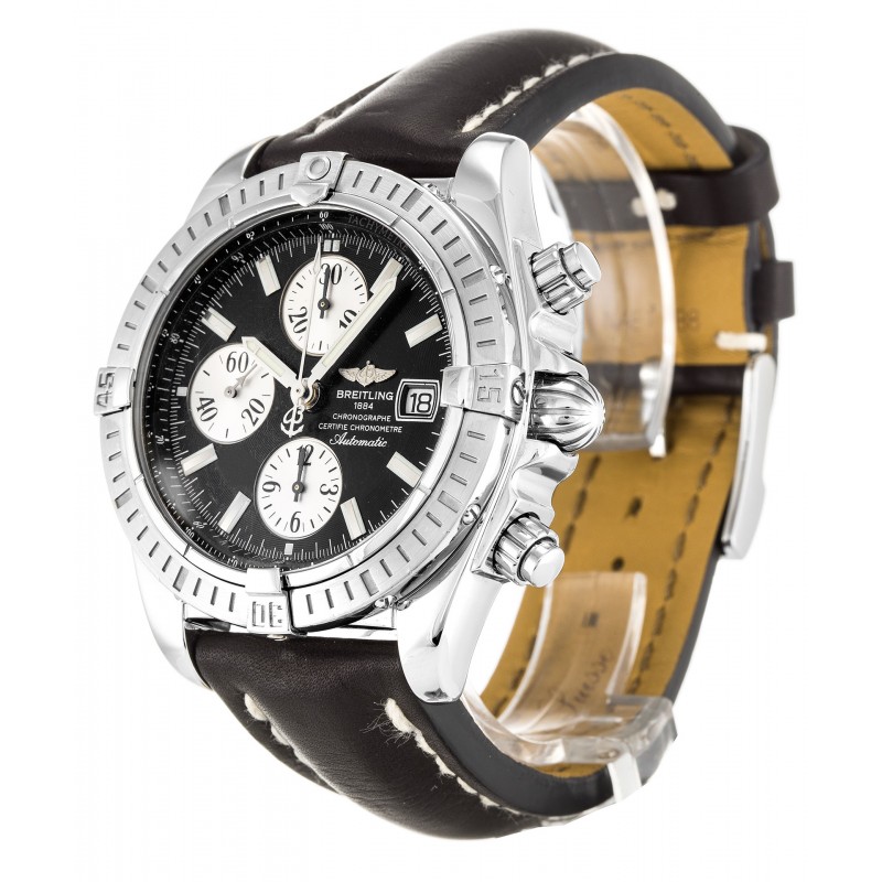 UK Steel Breitling Chronomat Evolution A13356-43.7 MM