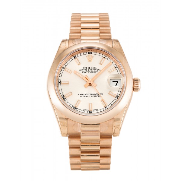 UK Rose Gold Rolex Datejust Lady 178245F-31 MM